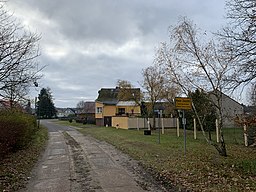 Baruth-Klein Ziescht nördlicher Ortsteingang