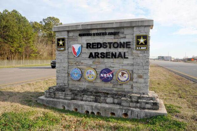 Redstone Arsenal Sign, Gate 9