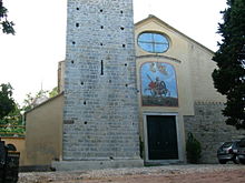 La chiesa parrocchiale di San Giorgio di Bavari