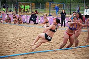 Deutsch: Beachhandball bei den Olympischen Jugendspielen 2018; Tag 6, 11. Oktober 2018; Mädchen, Platzierungsrunde - Amerikanisch Samoa-Hongkong 0:2 English: Beach handball at the 2018 Summer Youth Olympics at 11 October 2018 – Girls Consolation Round – American Samoa-Hong Kong 0:2