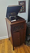 Belleville, Ontario - Glanmore museum - basement - phonograph.jpg