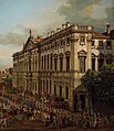 English: Krasinski Palace by Canaletto 1770 Polski: Pałac Krasińskich, Canaletto okolo 1770
