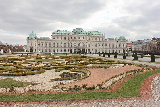 Belvedere Palace in Vienna