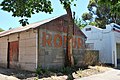 English: A painted advertisement for Robur tea at Benalla, Victoria