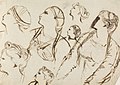 Benjamin Robert Haydon - Study of Women's Hairstyles - B1977.14.2645 - Yale Center for British Art.jpg
