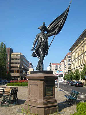 Берлин, Митте, Цитенплац, Denkmal General Schwerin.jpg