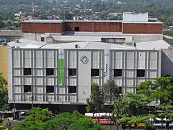El Salvadorin kansalliskirjaston rakennus.