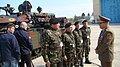 TR-85M1 tank crew at Black Sea Defense and Aerospace 2010.