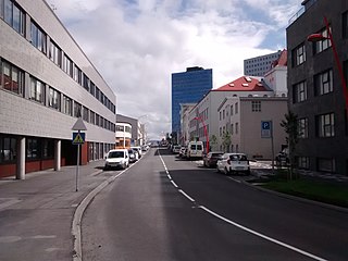 <span class="mw-page-title-main">Borgartún</span> Street in Reykjavík, Iceland