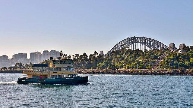 Borrowdale passing Barangaroo Reserve in 2018