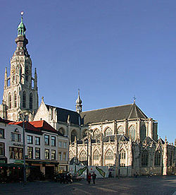Църквата „Гроте Керк“ в Бреда