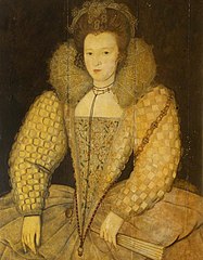 Called Queen Elizabeth I (1533–1603), but really an Unknown Lady