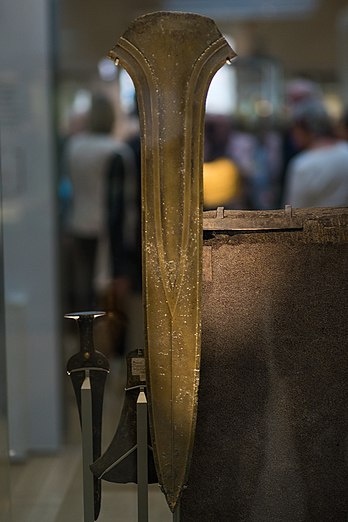 The massive ceremonial bronze Oxborough Dirk, 1500-1300 BC[18]