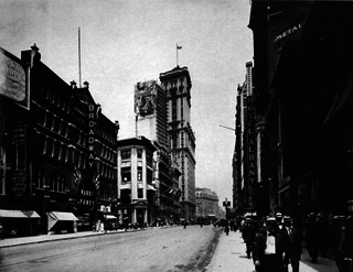 Broadway Theatre (41st Street) former theater and movie theater in Midtown Manhattan, New York City, United States; active 1888–1929