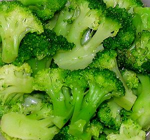 Gekookte brocolli