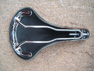 Underside of a Team Pro Classic Brooks saddle underside.jpg