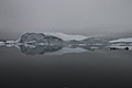 Icebergs in Disko Bay in Baffin Bay