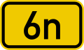 osmwiki:File:Bundesstraße 6n number.svg