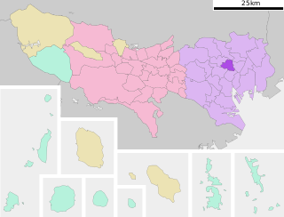 文京区位置図