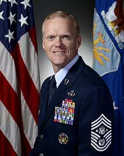 James A. Cody 17th Chief Master Sergeant of the US Air Force