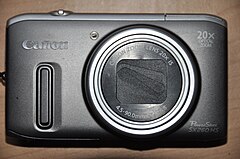 Canon Powershot SX 260 HS Front.JPG