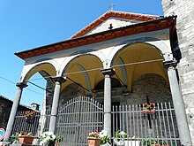 Facciata della pieve