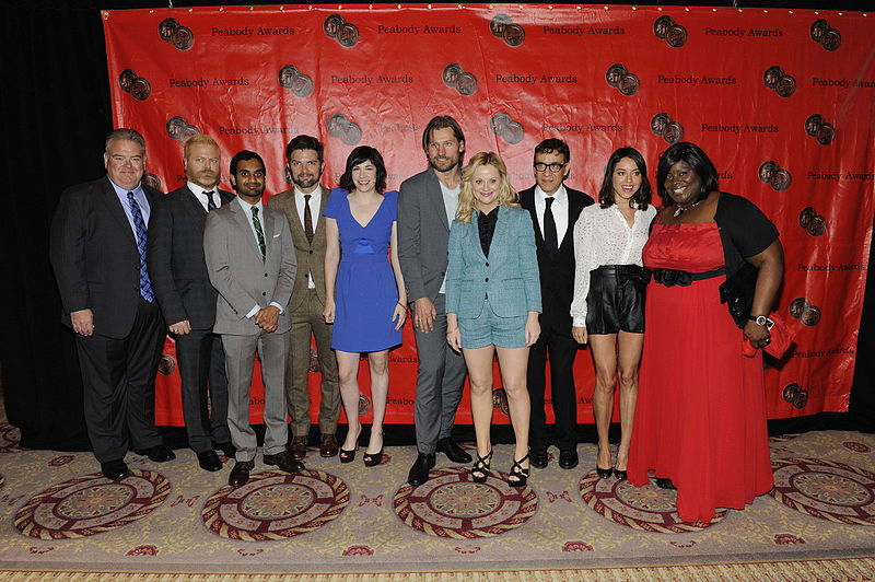 File:Cast from Parks and Recreation, Portlandia and Game of Thrones at the 71st Annual Peabody Awards.jpg