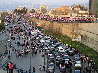 <span class="mw-page-title-main">Syrian occupation of Lebanon</span> 1976–2005 military occupation of eastern and northern Lebanon by Syria