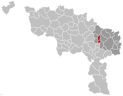 Chapelle-lez-Herlaimont Hainaut Belgium Map.png