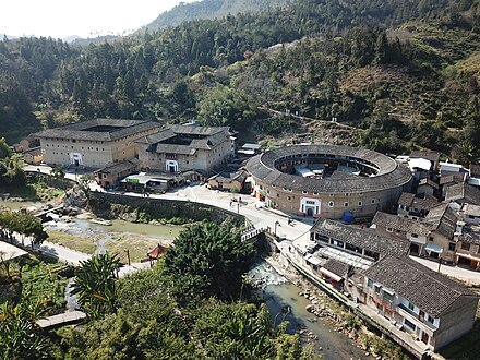 West river bank in Hongkeng