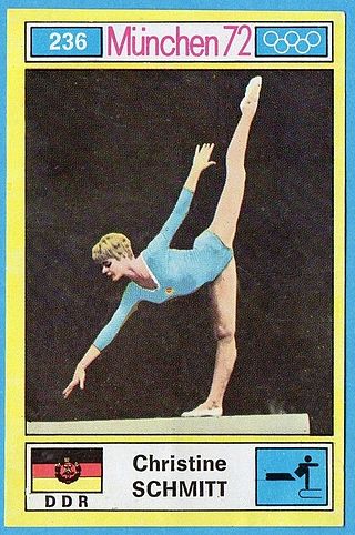 <span class="mw-page-title-main">Christine Schmitt</span> East German gymnast