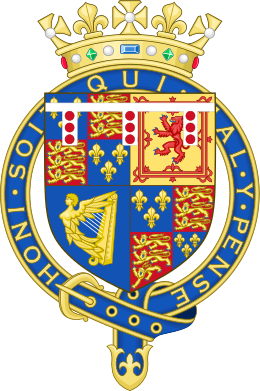 Coat of arms of Charles Stuart, Duke of York.svg