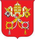 Coat of arms of The Vatican.