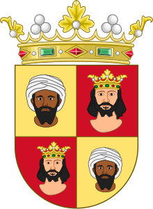 Coat of arms of the Kingdom of the Algarve.svg