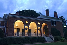 Veranda of Col Alto at dawn