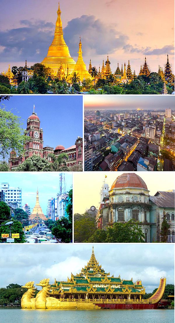 Pictures of Yangon