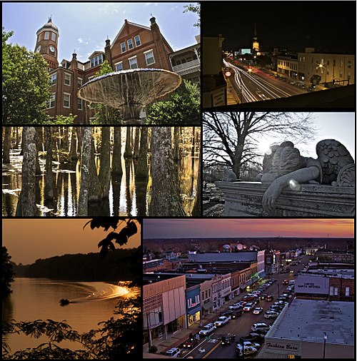 Montage of significant city locations