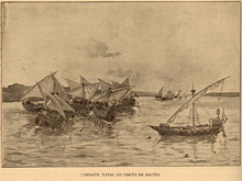Denizle savaş, hiçbir porto de Saltes - Portekiz História, popular e ilustrada.png