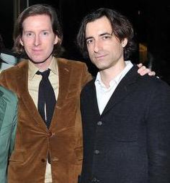 Wes Anderson with Noah Baumbach in 2006