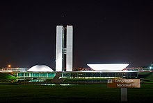 El Congreso Nacional del Brasil.