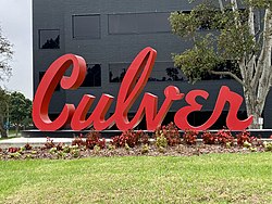 "Culver" script based on marquee of Culver Theater downtown