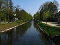 Die Glatt im Zentrum von Dübendorf