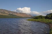 De Tablelands gezien vanaf de noordwestelijke oever