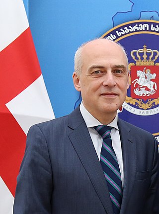 <span class="mw-page-title-main">David Zalkaliani</span> Georgian diplomat; Minister of Foreign Affairs of Georgia