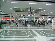 Área para el Check-in de la Terminal 1A de partidas domésticas.