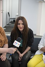 Thumbnail for File:Dilara Kazimova, ESC2014 Meet &amp; Greet 02.jpg