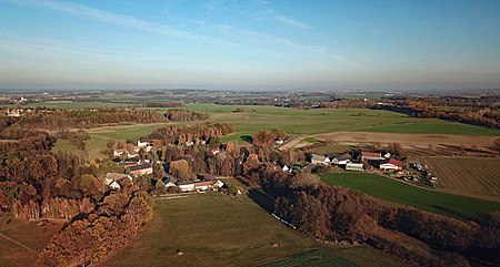 Doberschau Gaußig Zockau Aerial