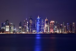 Doha West Bay Skyline Qatar Jan 2020.jpg