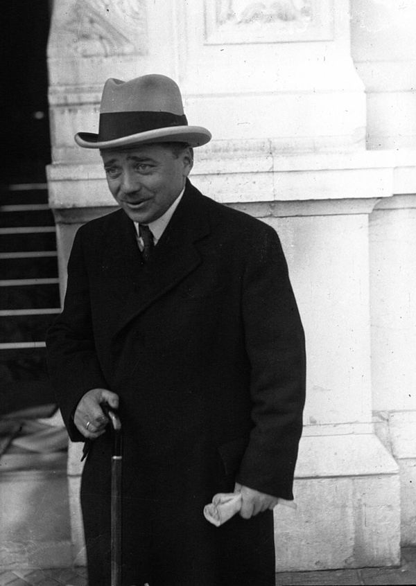 Chancellor Dollfuss in Geneva, 1933