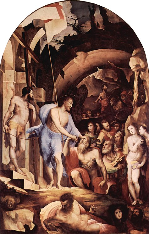 Jesus in Limbo by Domenico Beccafumi